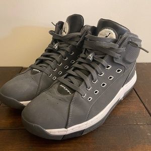 Gray Air Jordan's Size 12